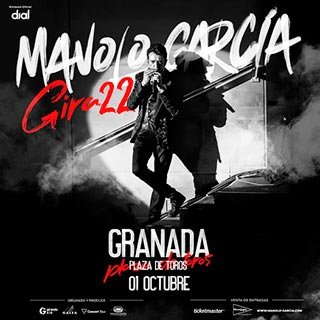 Manolo García -  Plaza de Toros de Granada - 1 Octubre 2022