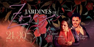 Jardines de Zoraya - Espectáculos flamencos diarios - 3 sesiones - 18h, 20h y 22.30h