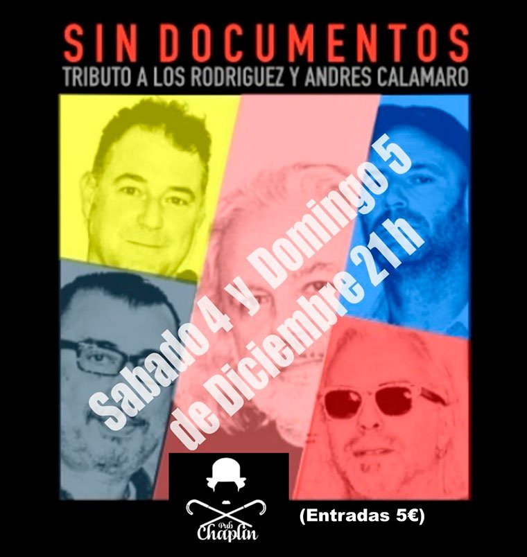 Sin Documentos. Tributo a Los Rodríguez y Andrés Calamaro